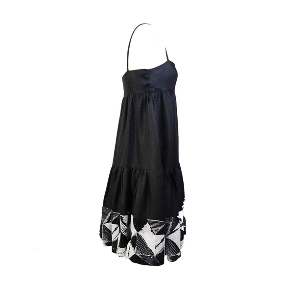 FENDI Black Silk Sequin Embellished Dress - RARE - Picture 4 of 6